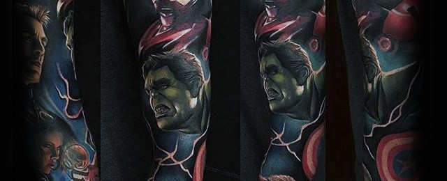 57 Marvel Tattoos for Men