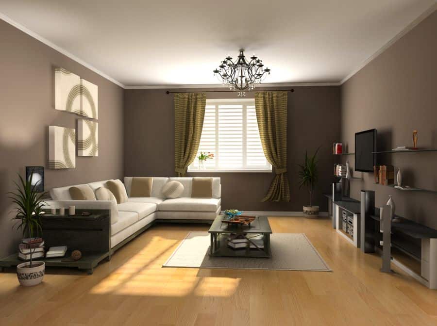 neutral color living room