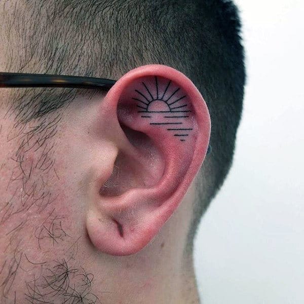 30 Cute Behind the Ear Tattoo Ideas for Men and Women  100 Tattoos