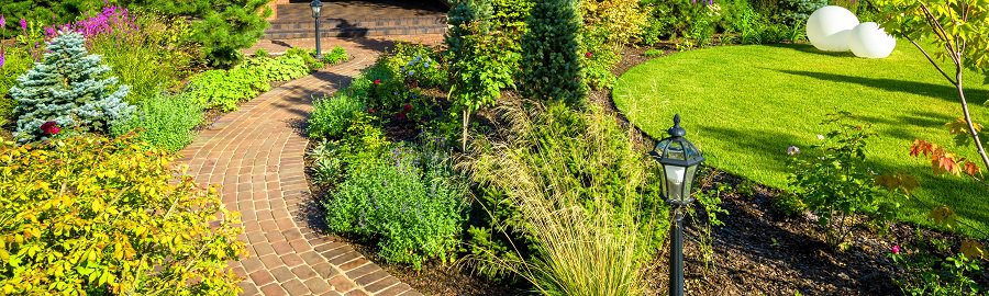 rustic natural stone walkway