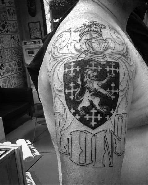 Tattoo Family Crest For Men