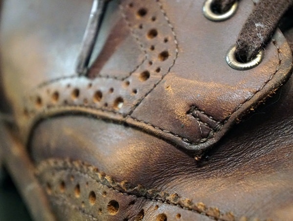 Thursday Boot Company Wingtip Boots Review Close Up Detail