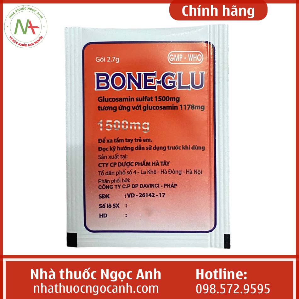 Gói thuốc Bone-Glu (dạng bột)