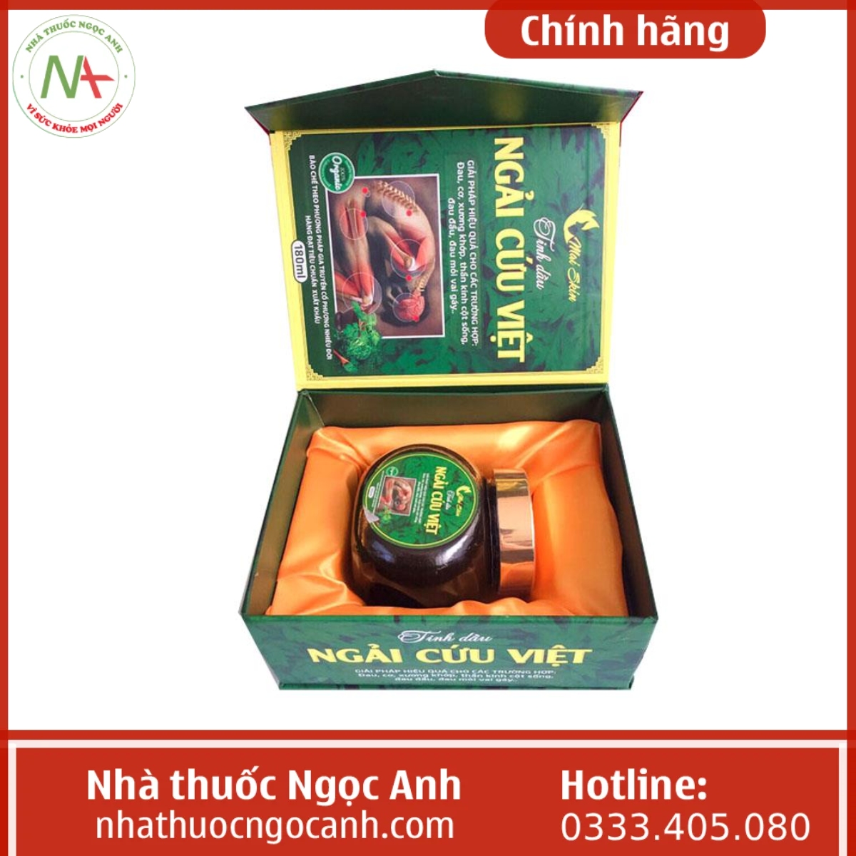 Tinh dầu ngải cứu Việt 180ml