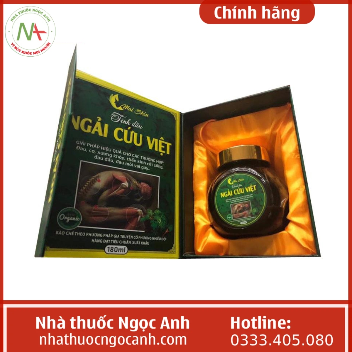 Tinh dầu ngải cứu Việt 180ml