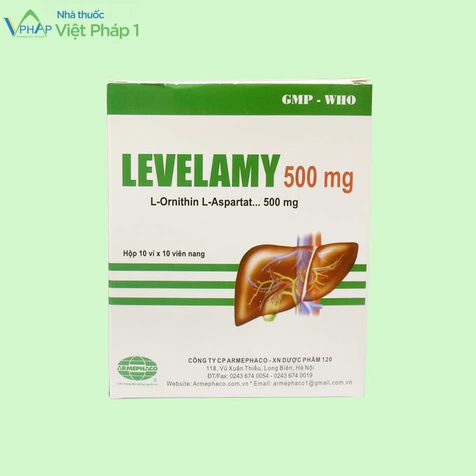 Thuốc Levelamy 500 mg