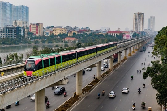 Hà Nội xây dựng tuyến metro số 2 Nam Thăng Long - Trần Hưng Đạo vào năm 2025