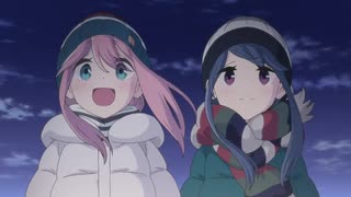 ゆるキャン△SEASON2のOPでもテントに飛んでもらった