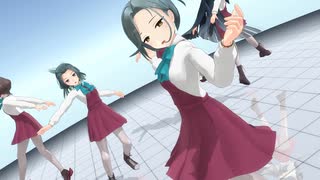 【MMD艦これ】玉波さんと巻波さんと涼波さんの『夏に去りし君を想フ』【カメラ＆視線＆表情配布】