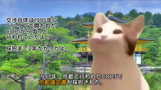 【猫ミーム】【国際法⑩】地球温暖化を協力して止めるためには？【京都議定書】