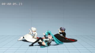 【MMD】らぶさんとレッショルで「ダーリン」【TEST】