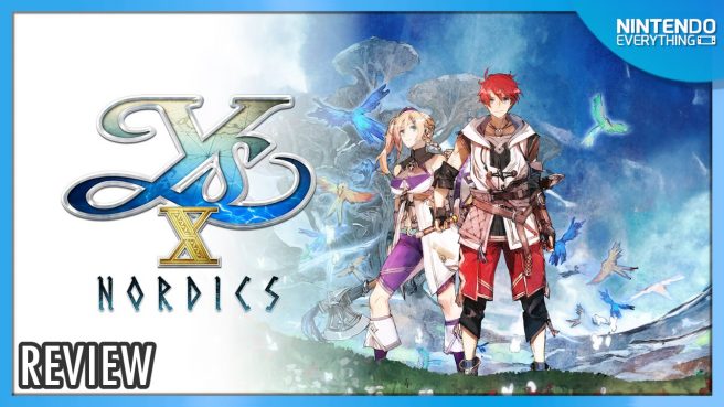 Ys X Nordics review Switch