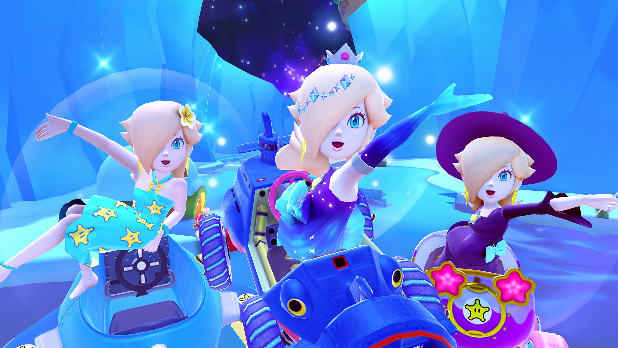 Princess Rosalina Mario Kart