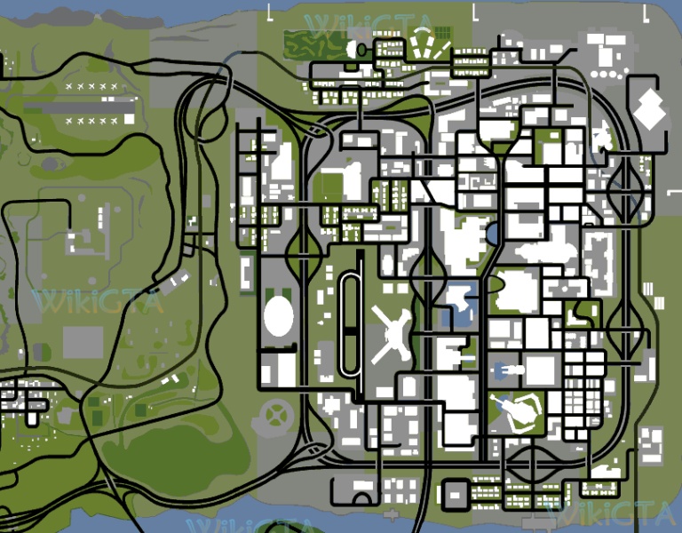 Vehicle locations Las Venturas (GTA San Andreas) - WikiGTA - The ...