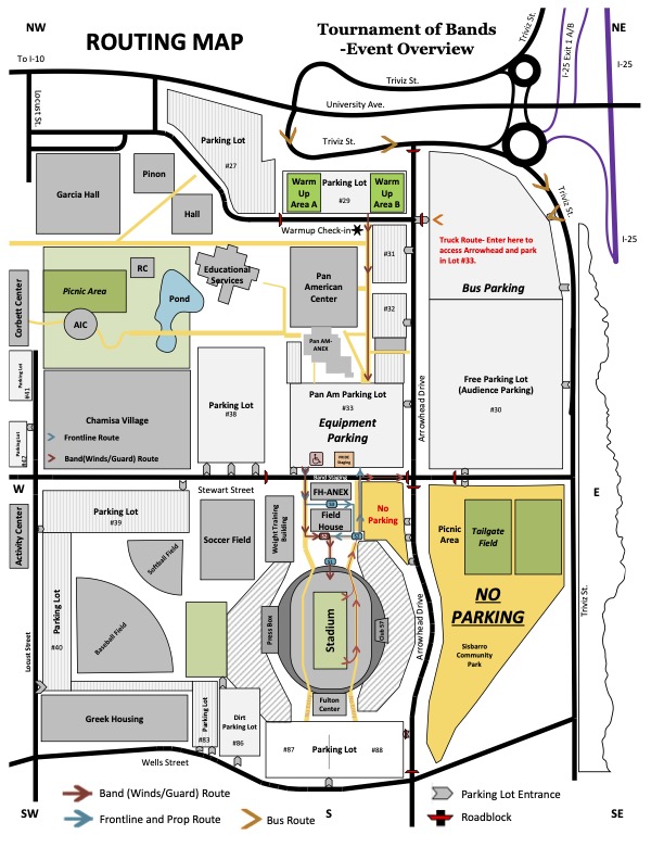 Nmsu Campus Map - Wynny Karolina image.