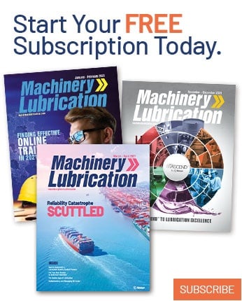 Subscribe to Machinery Lubrication