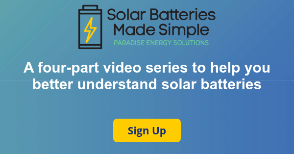 A four-part video series to help you better understand solar batteries