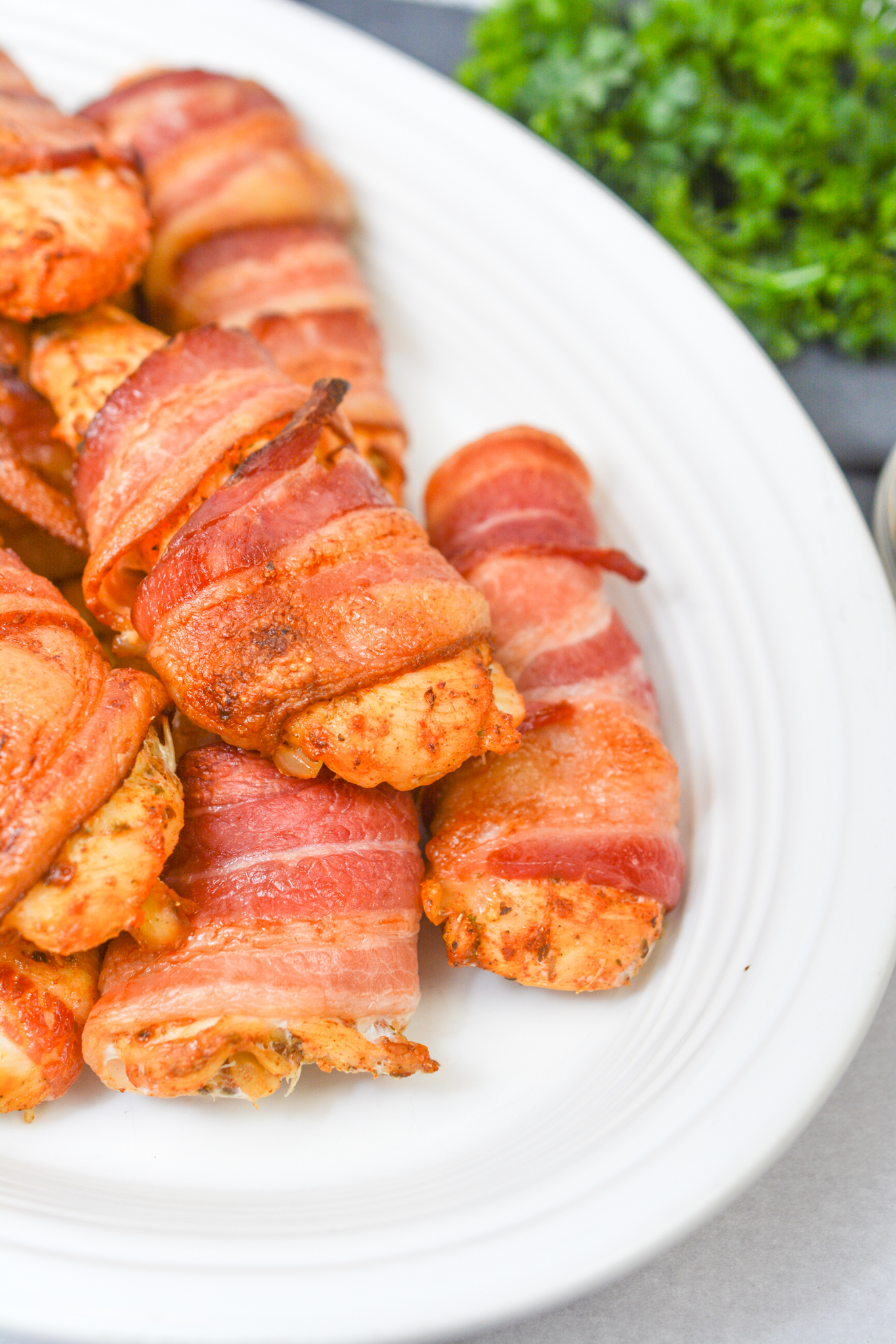 Chicken Tenders Wrapped in Bacon