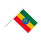 Ethiopia with star Hand Waving Flag 6x9"