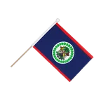 Belize Hand Waving Flag 6x9"