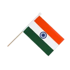 India Hand Waving Flag 6x9"