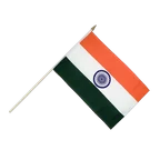 India Hand Waving Flag 12x18"