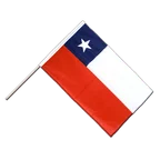 Chile Hand Waving Flag PRO 2x3 ft