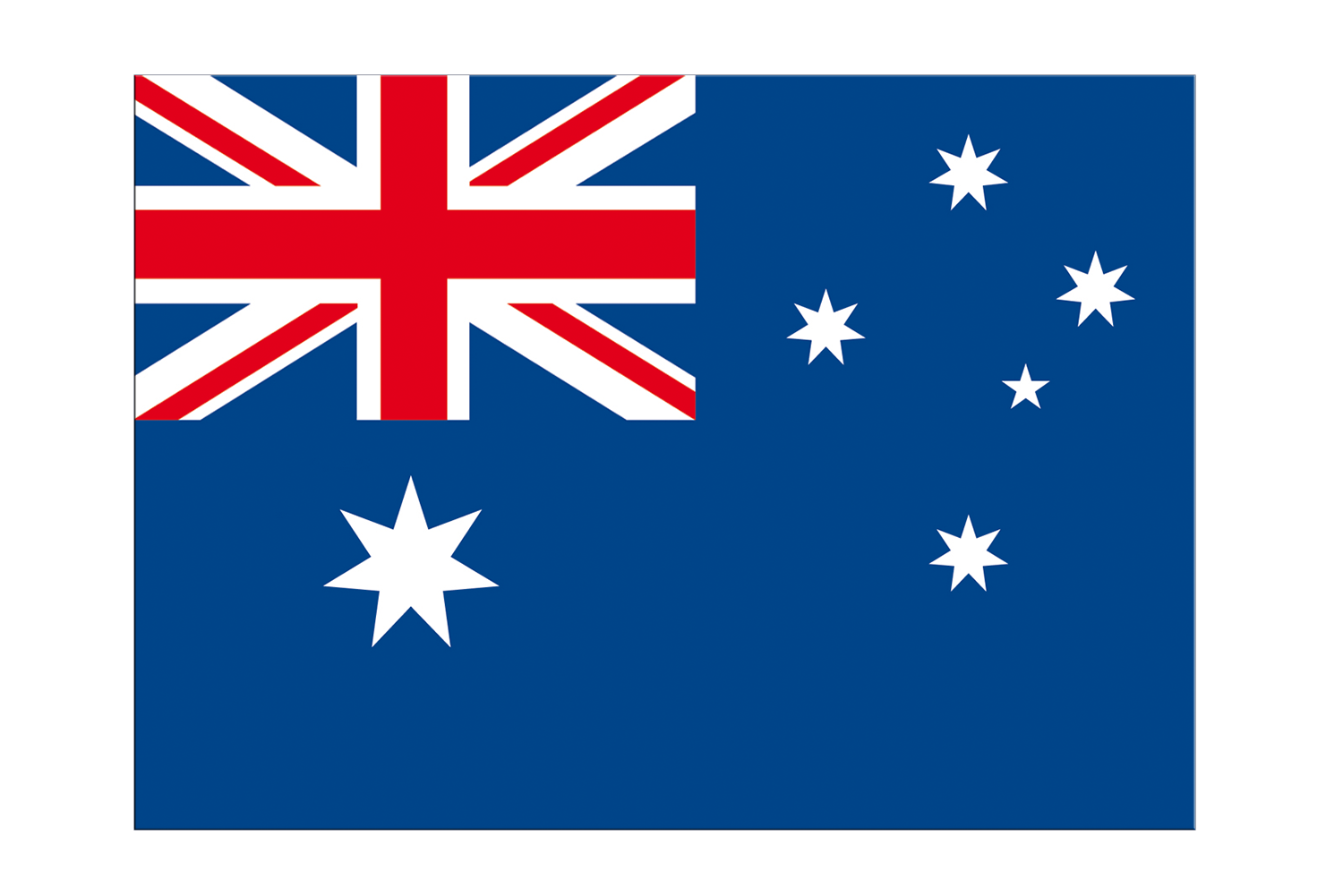 Australia - Flag Sticker 3x4