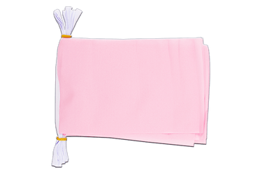 pink Flag Bunting 6x9", 3 m