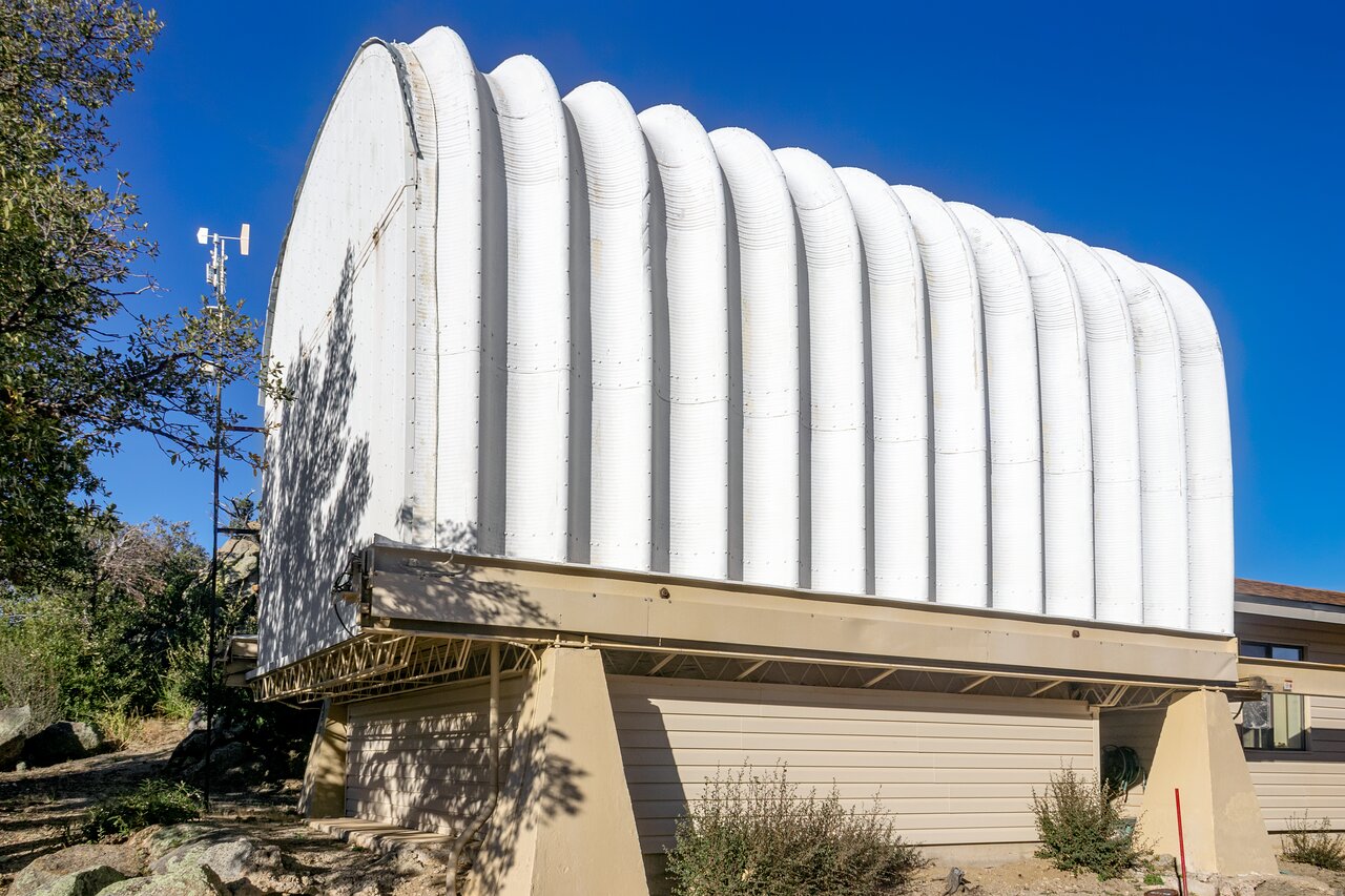 Photograph of UArizona SuperLotis Telescope