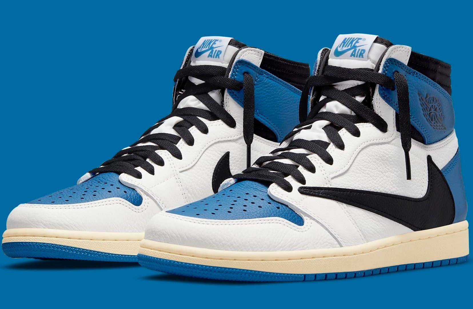 The Ultimate Review: Travis Scott X Fragment Design X Air Jordan 1 Sneakers Unleashed!