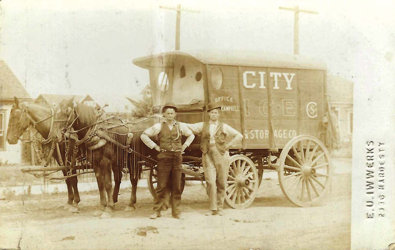 Ice Wagons Once a Staple of Daily Neighborhood Life