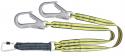 ATEX Antistatic Forked Energy Absorbing Webbing Lanyard with 2 Connectors (FA3040315)