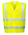 hi vis anti static flame resistant vest