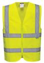 Hi-Vis Zipped Band & Brace Vest