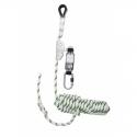 Guided Type Fall Arrester on kernmantle rope length 20 metres with an energy absorber