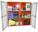 PPE Storage Cabinet - Double Perspex Door - 3 Shelves