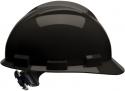 Bullard Safety Hard Hat S61, Ratchet Suspension, Black (61BKBAP)