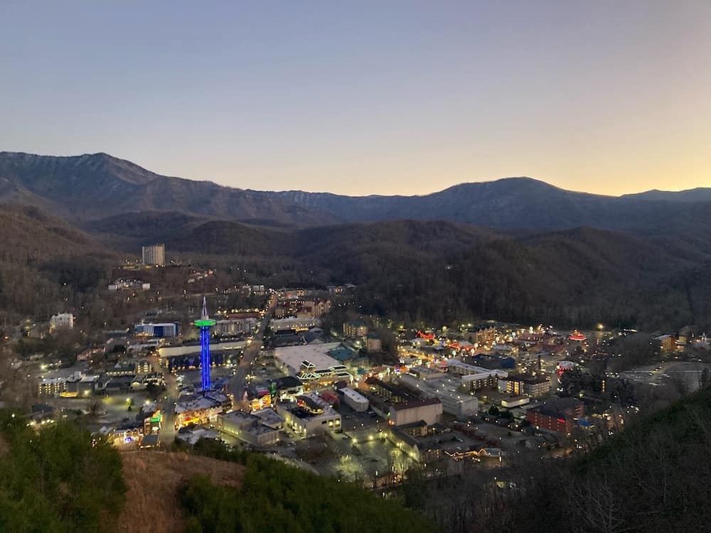 Gatlinburg Sunset from SkyPark