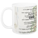 Shenandoah National Park map mug