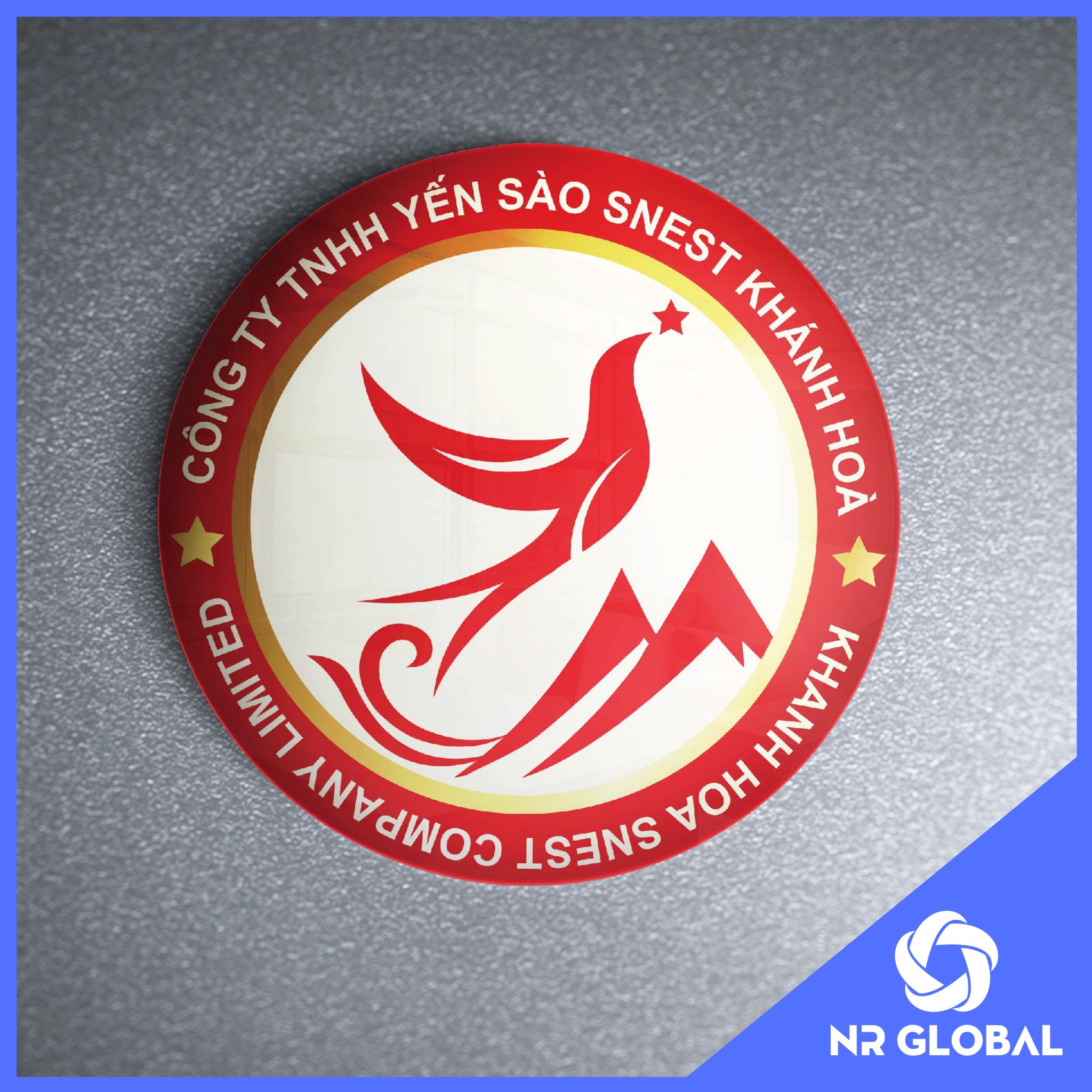 LOGO YẾN SÀO SNEST - NR GLOBAL - Truyền thông & Marketing