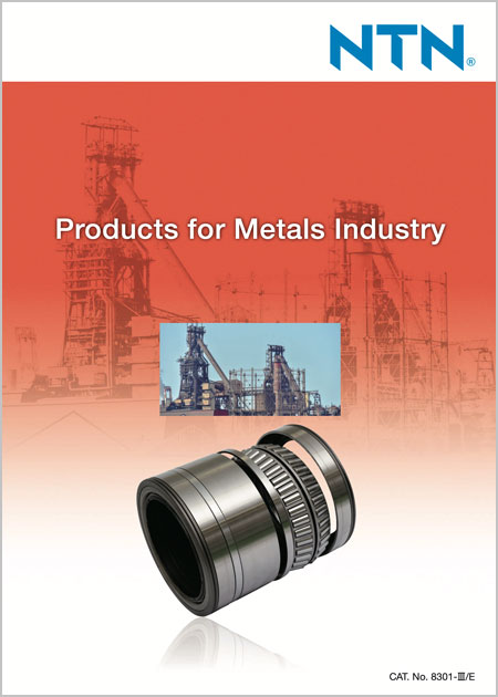 NTN Metals Industry Product Catalog cover image