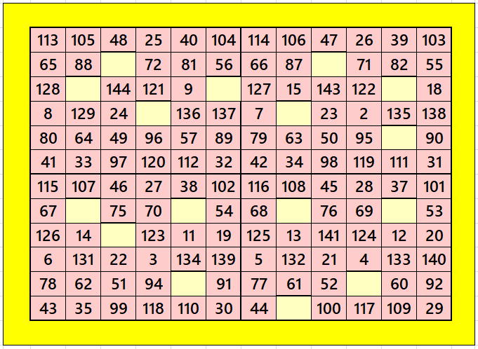 Weekly Block of Magic Squares: Block 8 – Different Styles of Magic ...