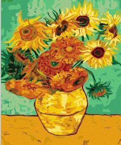 Sunflowers Vincent Van Gogh Paint by numbers