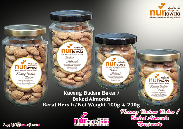 nurjawda KACANG BADAM BAKAR @nurmajlis.com