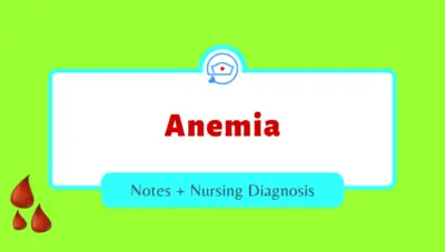 Anemia Nursing Diagnosis - Nurseship.com