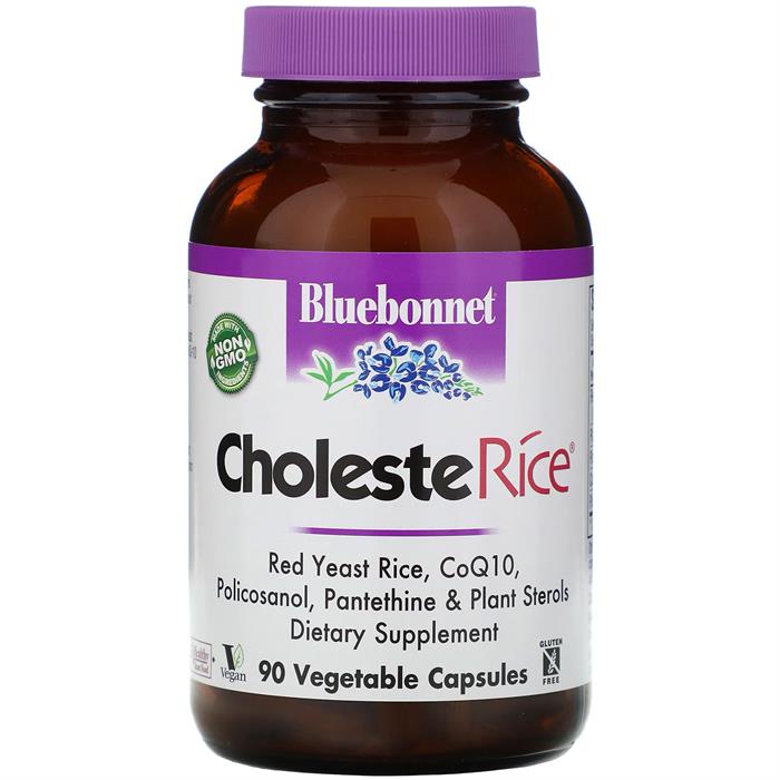 Bluebonnet CholesteRice 90 Vegetable Capsules