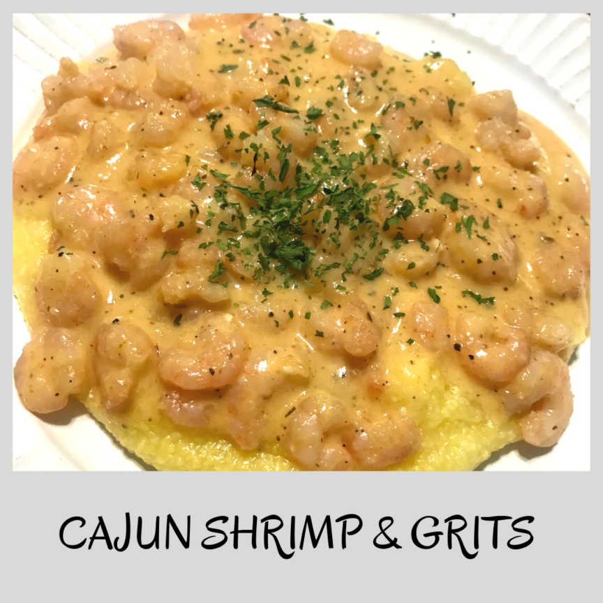 CAJUN SHRIMP AND PASTA