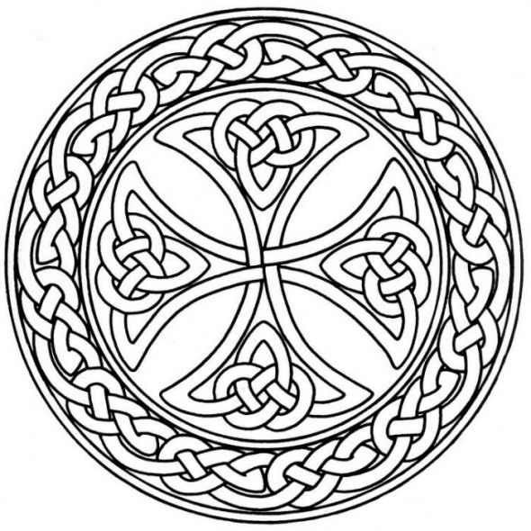 Free Printable Celtic Coloring Pages - Printable World Holiday