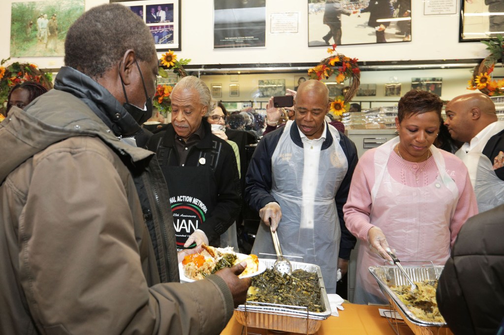 City Council Speaker Adrienne Adams (D-Queens) and Comptroller Brad Lander were alo in attendance.